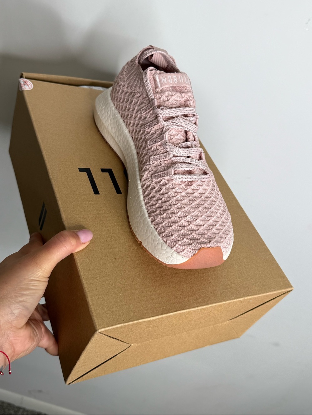 Nobull Drive Knit Dusty Rose Women’s size 7